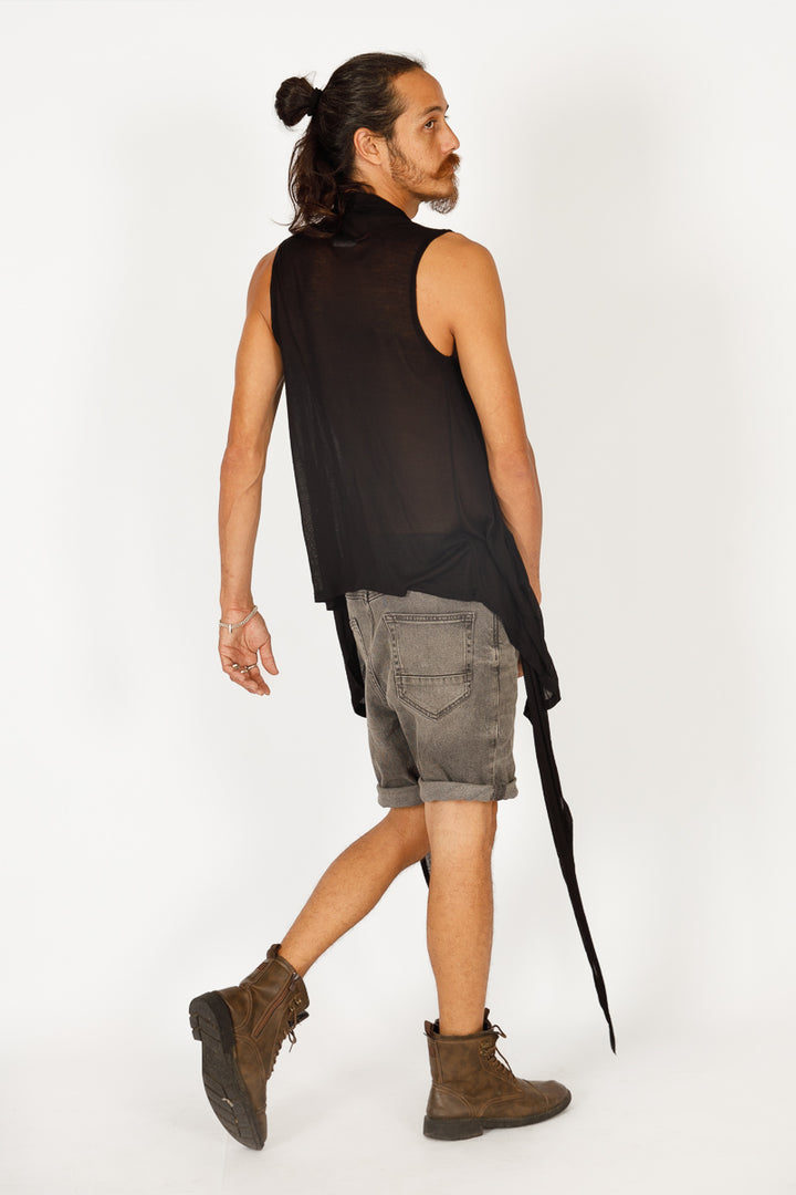 וסט ויסקוז לייקרה שחור לגבר