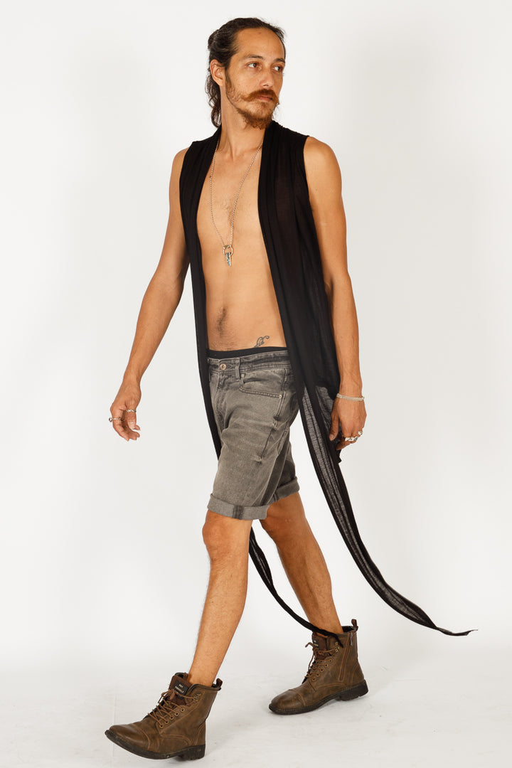 וסט ויסקוז לייקרה שחור לגבר